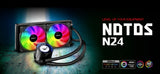 Digifast AIO Notos Liquid CPU クーラー（水冷式） N24 Sync AMD Intel